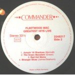 Fleetwood Mac - Greatest Hits Live (LP, Comp)
