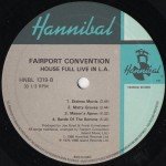 Fairport Convention - House Full - Fairport Convention Live In L.A. 1970 (LP, Album)