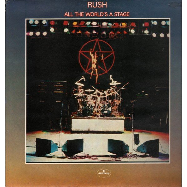 Rush - All The World's A Stage (2xLP, Album, RE)