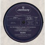 Rush - All The World's A Stage (2xLP, Album, RE)