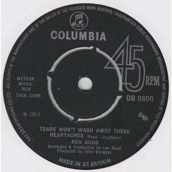 Ken Dodd - Tears Won't Wash Away These Heartaches (7
