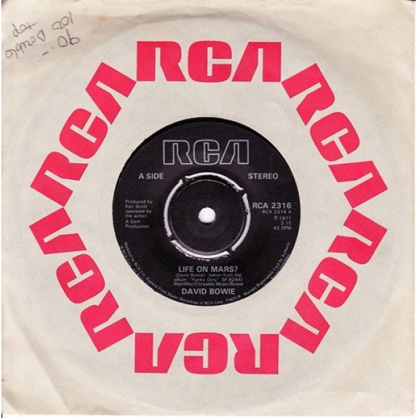 David Bowie - Life On Mars / The Man Who Sold The World (7