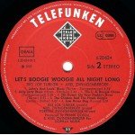 Big Joe Turner, Axel Zwingenberger - Let's Boogie Woogie All Night Long (LP, Album)