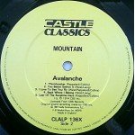 Mountain - Avalanche (LP, Album, RE)