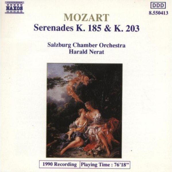 Mozart* - Salzburg Chamber Orchestra*, Harald Nerat - Serenades K. 185 & K. 203 (CD, Album)