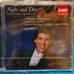 Cole Porter, Thomas Hampson, The London Symphony Orchestra, John McGlinn - Night And Day: Thomas Hampson Sings Cole Porter (CD, Album, Club)