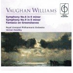 Vaughan Williams* / Royal Liverpool Philharmonic Orchestra, Vernon Handley - Symphony No.6 In E Minor • Symphony No.9 In E Minor • Fantasia On Greensleeves (CD, RE)