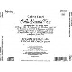 Steven Isserlis, Pascal Devoyon - Faure Cello Sonata No2 (CD)