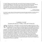 Gabriel Fauré, Domus* - Piano Quartets (No.1 In C Minor, Op 15 / No.2 In G Minor, Op 45) (CD, Album)