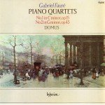 Gabriel Fauré, Domus* - Piano Quartets (No.1 In C Minor, Op 15 / No.2 In G Minor, Op 45) (CD, Album)