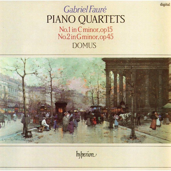 Gabriel Fauré, Domus* - Piano Quartets (No.1 In C Minor, Op 15 / No.2 In G Minor, Op 45) (CD, Album)