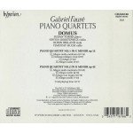 Gabriel Fauré, Domus* - Piano Quartets (No.1 In C Minor, Op 15 / No.2 In G Minor, Op 45) (CD, Album)