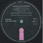 Emerson, Lake & Palmer - Pictures At An Exhibition (LP, Album, Gat)