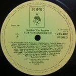 Alistair Anderson - Dookin' For Apples (LP, Album)