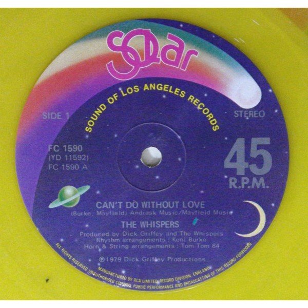 The Whispers - Can't Do Without Love / Headlights (12