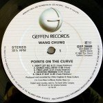 Wang Chung - Points On The Curve (LP, Album)