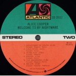 Alice Cooper (2) - Welcome To My Nightmare (LP, Album, RE, PR )