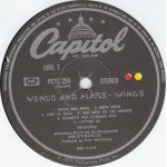 Wings (2) - Venus And Mars (LP, Album)