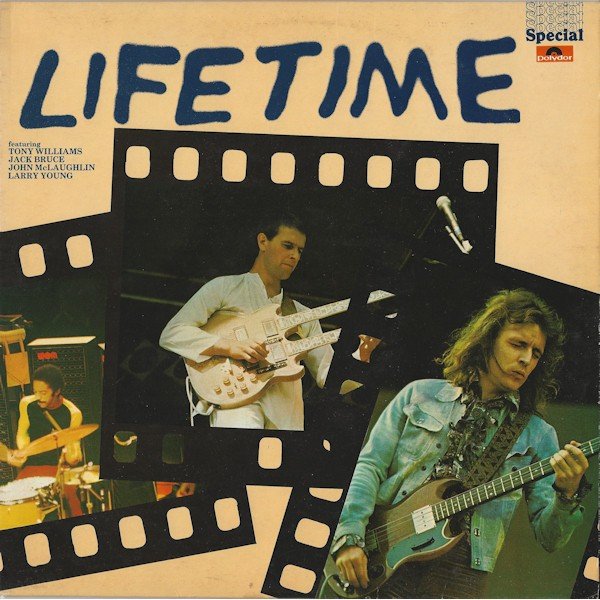 Lifetime* - Featuring Tony Williams, Jack Bruce, John McLaughlin, & Larry Young (LP, Comp)