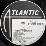 AC/DC - Flick Of The Switch (LP, Album)