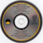 Tom Waits - The Heart Of Saturday Night (CD, Album, RE)