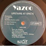 Yazoo - Upstairs At Eric's (LP, Album, Ged)