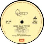 Queen - Sheer Heart Attack (LP, Album, RE, Yel)