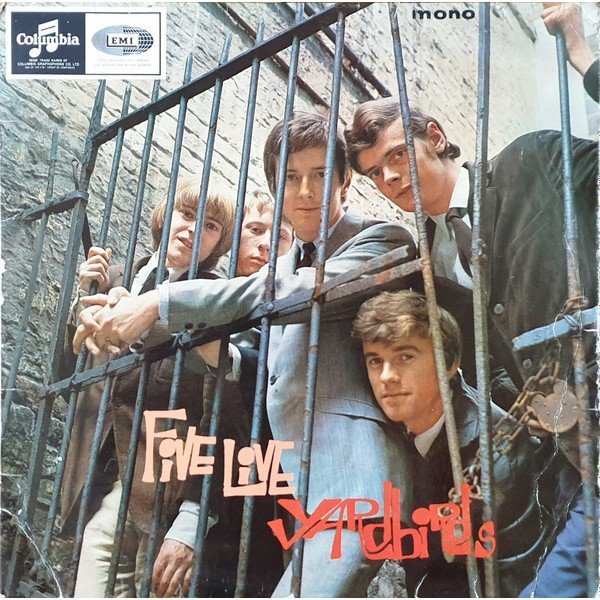 Yardbirds* - Five Live Yardbirds (LP, Album, Mono)