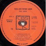 Paul Simon - There Goes Rhymin' Simon (LP, Album, Gat)