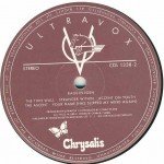 Ultravox - Rage In Eden (LP, Album)