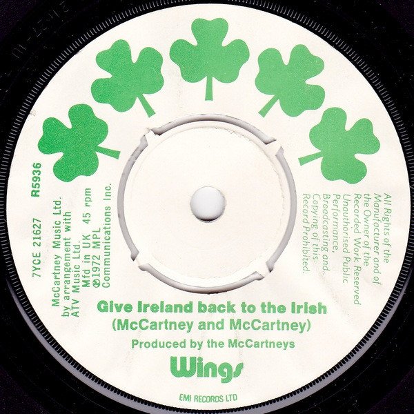 Wings (2) - Give Ireland Back To The Irish (7