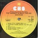 Bob Dylan - Pat Garrett & Billy The Kid - Original Soundtrack Recording (LP, Album, RE)