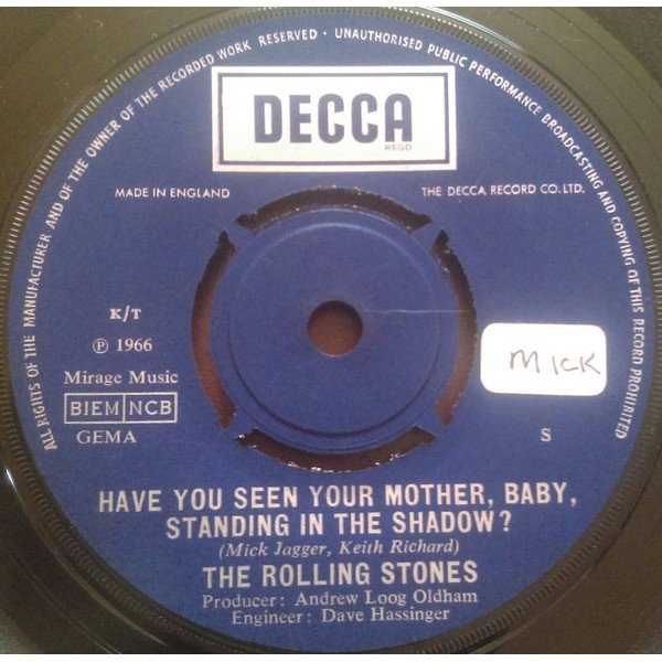 The Rolling Stones - Have You Seen Your Mother, Baby, Standing In The Shadow? (7