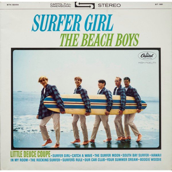The Beach Boys - Surfer Girl (LP, Album)