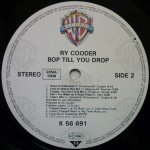 Ry Cooder - Bop Till You Drop (LP, Album, RE)