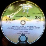 Gentle Giant - Acquiring The Taste (LP, Album, RE, Gat)