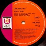 Shirley Bassey - Something Else (LP, Album, Gat)