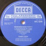 Thin Lizzy Featuring Eric Bell (2) And Gary Moore - Remembering Part 1 (LP, Comp)