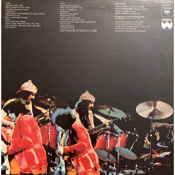 Mountain - The Best Of Mountain (LP, Comp, RE)