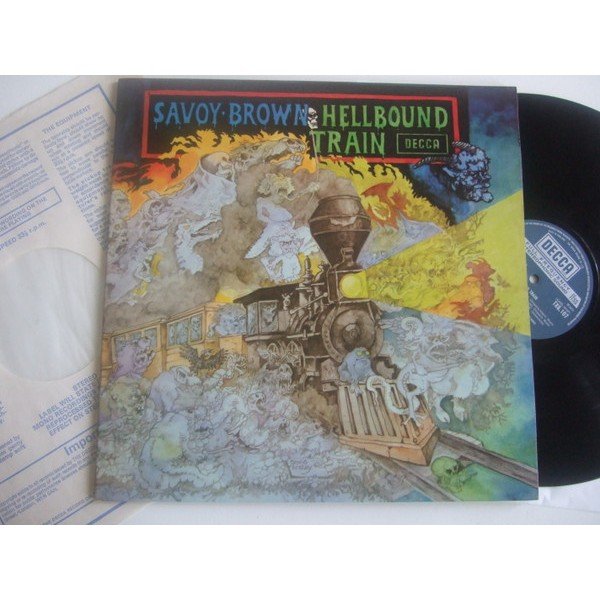 Savoy Brown - Hellbound Train  (LP, Album, RP)