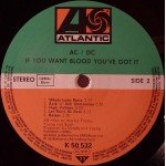 AC/DC - If You Want Blood (You've Got It) (LP, Album, RP)