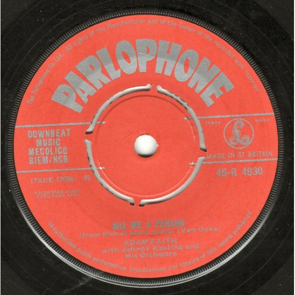 Adam Faith - Mix Me A Person (7