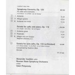 Alexander Ivashkin Plays Prokofiev*, Russian State Symphony Orchestra under  Valery Polyansky - Cello Concertos & Sonatas (2xCD, Comp, RM)