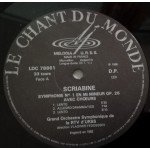 Scriabine* / Grand Orchestre Symphonique de La TV Et Radio D'URSS* Dirigé Par Vladimir Fedosseev* - Les Trois Symphonies (3xLP + Box)