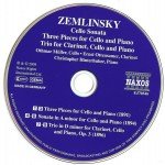 Zemlinsky*, Othmar Müller, Ernst Ottensamer, Christopher Hinterhuber - Cello Sonata • Three Pieces For Cello And Piano • Trio For Clarinet, Cello And Piano (CD)