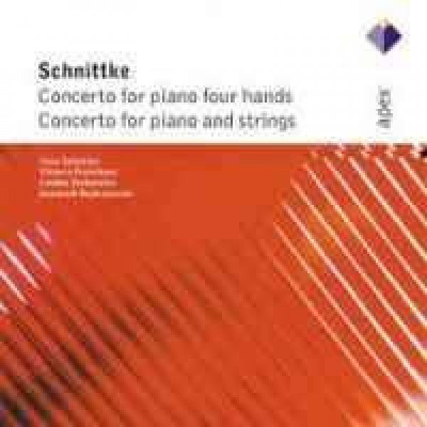 Schnittke* / Irina Schnittke / Viktoria Postnikova* / London Sinfonietta / Guennadi Rojdestvenski* - Concerto For Piano Four Hands / Concerto For Piano And Strings (CD, Album, RE)
