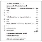 Andrzej Panufnik - Sitkovetsky* · Wallfisch* · Kupiec*, Konzerthausorchester Berlin, Łukasz Borowicz - Concertos (Symphonic Works Vol. 8) (CD, Album)