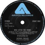 Anthony Phillips - Wise After The Event (LP, Album, Gat)
