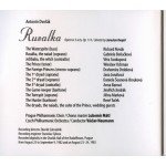 Antonín Dvořák - Beňačková*, Ochman*, Drobková*, Novák*, Prague Philharmonic Choir*, Czech Philharmonic Orchestra*, Václav Neumann - Rusalka (3xCD, Album, RE)