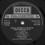 Dvořák* And Suk*, Stuttgart Chamber Orchestra*, Karl Münchinger - Serenades For Strings (LP, Album)